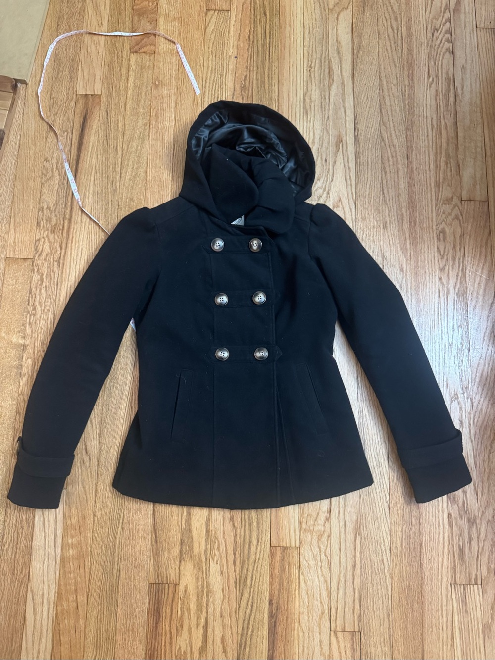 Hydraulic pea coat jacket size M